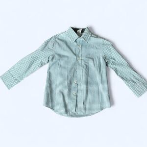Crewcuts by J. Crew Toddler Blue and Green Shirt
